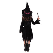 Load image into Gallery viewer, Children Girls Witch Halloween Costume Cosplay Outfit Sz 5-9 years