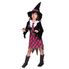 Load image into Gallery viewer, Children Girls Witch Halloween Costume Cosplay Outfit Sz 5-9 years