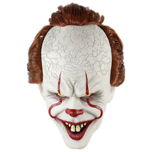 Load image into Gallery viewer, Stephen King&#39;s It Mask Pennywise Horror Clown Joker Mask Clown Mask Halloween Cosplay Costume Props