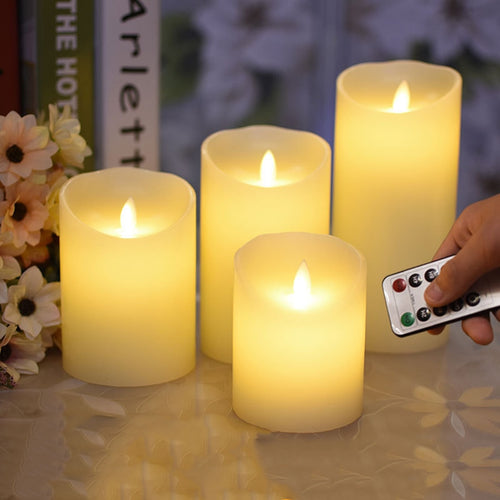 Flameless Remote Control Led