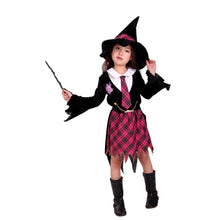 Load image into Gallery viewer, Children Girls Witch Halloween Costume Cosplay Outfit Sz 5-9 years