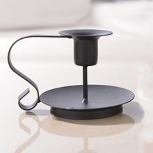 Load image into Gallery viewer, Retro Iron Candelabrum Taper Candle Holder Candlestick Stand Candlelight Dinner Decoration Wedding Party Home Decor