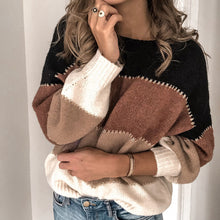 Load image into Gallery viewer, Autumn Winter Loose  Leopard Print Sweater Womens Pullover Plus Size Sweaters High Quality Oversized Thick Sweater Female
