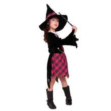 Load image into Gallery viewer, Children Girls Witch Halloween Costume Cosplay Outfit Sz 5-9 years