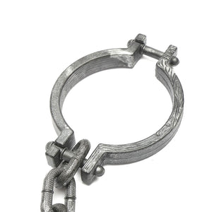 Halloween Props Chain Handcuffs Cosplay Prisoners Dress Up Handcuff Wrist Shackles Tooks Costume Party Trick Props Supplies