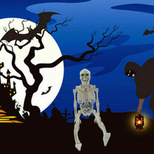 Load image into Gallery viewer, Poseable Full Life Size Menselijk Skelet Halloween Decoratie Party Prop Nieuwe 40cm